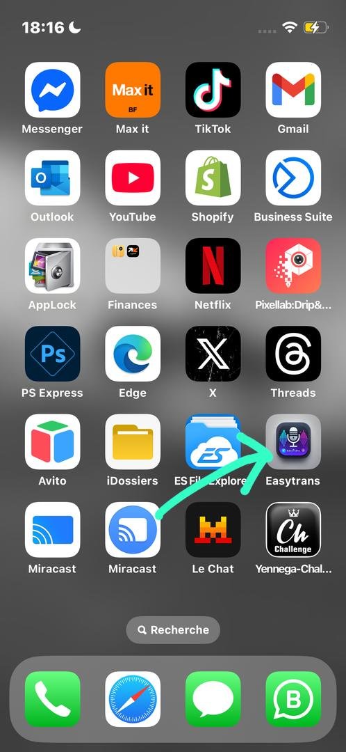 Application Mobile Easy-trans